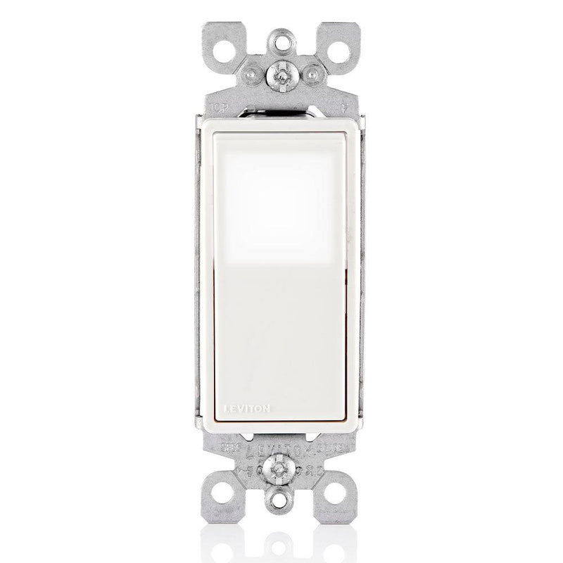 Leviton 15Amp Decora LED Illuminated Rocker 3-Way Switch, Model L5613-2W