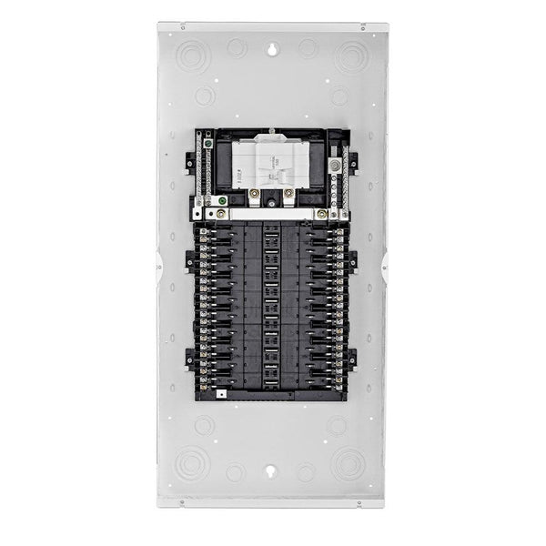 Leviton 100A 120/240V 20 Circuit 20 Spaces Indoor Load Center and Door with Main Breaker, Model LP210-CBD*