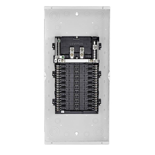 Leviton 125A 120/240V 20 Circuit 20 Spaces Indoor Load Center and Door with Main Lugs, Model LP212-CLD