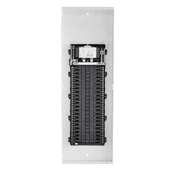 Leviton 225A 120/240V 42 Circuit 42 Spaces Indoor Load Center and Door with Main Breaker, Model LP422-CBD