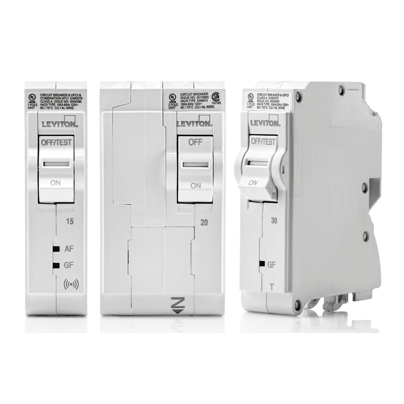 Leviton Circuit Breakers - Thermal / Standard / 1-Pole 20A