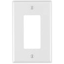 Leviton 1-Gang Midway Decora/GFCI Device Nylon Wallplate - White
