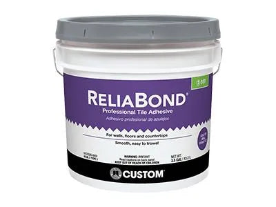 ReliaBond Professional Tile Adhesive - White - 3.5 gal