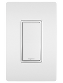 LEGRAND Legrand TM870W The Radiant Decorator Switch Rocker/Button 1 Gang 15 A, 120/277 V White