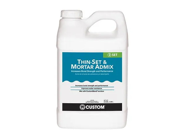 Thin-Set and Mortar Admix - 2.5 gal