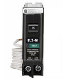 BRN115AFC - Eaton 15 Amp Single Pole Combination Arc Fault (AFCI) Circuit Breaker