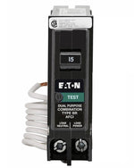BRN115AFC - Eaton 15 Amp Single Pole Combination Arc Fault (AFCI) Circuit Breaker