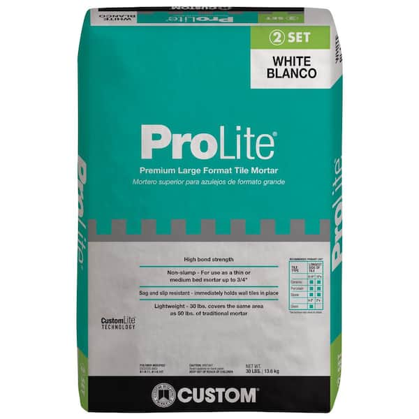 ProLite 30 lb. White Tile and Stone Mortar