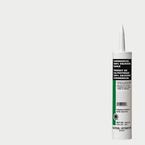 Commercial 100% Silicone Sealant - #642 Ash - 10.1 oz