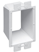 Arlington Industries BE1-1 (1-Gang) Electrical Outlet Box Extender, White