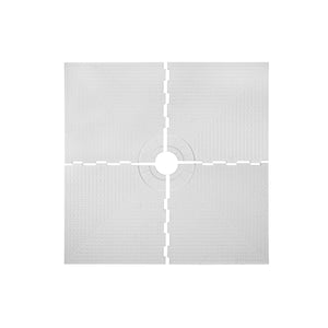 PROVA PAN - EPS - 48 in. x 48 in. (122 cm x 122 cm) - Center Drain