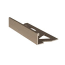 1/2 inch (12Mm) Tile Edge - 8Ft -Satin Titanum - 10 Pcs.