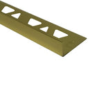 1/2 inch (12Mm) Tile Edge - 8Ft -Bright Brass - 10 Pcs.