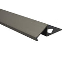 1/2In (12mm) Tile Reducer Satin Titanium (10 Pcs)