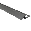 1/2 inch (12Mm) Tile Reducer - 8Ft - Satin Clear - 10 Pcs.