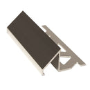 1/2 inch (12mm) Tile Reducer - 8 ft - Bright Clear