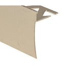 Ceramic Tile Stair Nosing - Hammered Bright Clear (HBC) - 3/8 in. (10 mm) x 6 ft.