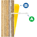 Lash Spacer Wedges - 100 Piece